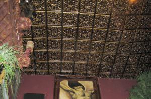 Faux Gold Design 109 ceiling Tile
