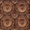 Faux Antique Gold Ceiling Tile Design 235