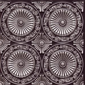 Faux Antique Silver Ceiling Tile Design 235