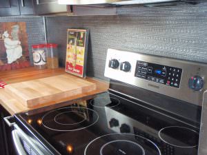 Kitchen Back Splash Installed Design WC-10