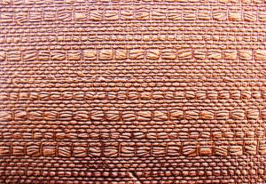 Faux Antique Copper Kitchen Backsplash