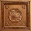 Faux Antique Gold Vinyl Cupola Ceiling Tile Design VC 4