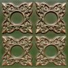 Faux Patina Copper Ceiling Tile Design 133