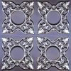 Faux Antique Silver Ceiling Tile Design 133