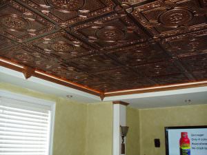 Faux Antique Copper Design 303 Installed