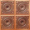 Faux Antique Copper Design 117 Ceiling Tile