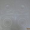 White Pearl Design 117 Plastic Ceiling Tile