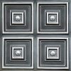 Faux Antique Silver Glue Up Ceiling Tile Design 112