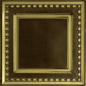 Antique Brass Class A Fire Rated Ceiling Tile Design 234