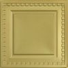 Faux Brass Class A Fire Dated Grid Ceiling Tile Design 234