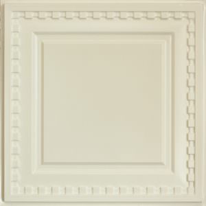 Cream Pearl PVC Fire Rated Ceiling Tile Design 234