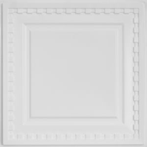 White Pearl PVC Ceiling Tile Fire Rated Design 234