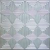 Faux Silver Ceiling Tile Design 115