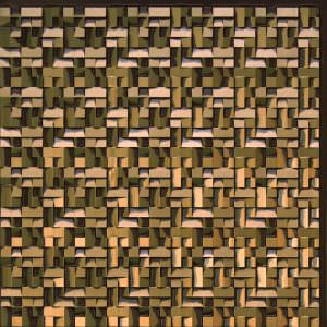 Faux Antique Brass Ceiling Tile Design 237