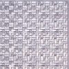 Faux Silver Ceiling Tile Design 237