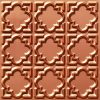 Faux Copper PVC Ceiling Tile Design 142