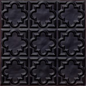 Black Plastic Vinyl Ceiling Tile Design 142