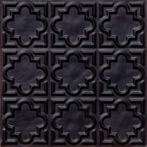 Black Glue up Ceiling Tile Design 142