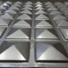 Faux Silver Plastic Ceiling Tile Design 105