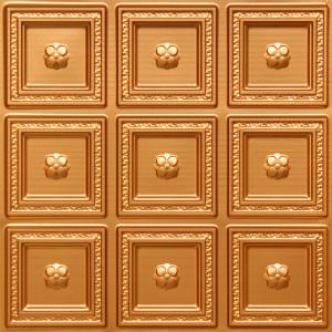 Faux Gold Ceiling Tile Design 239