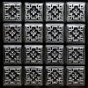 Faux Antique Silver Glue Up Ceiling Tile Design 103