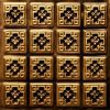 Plastic Ceiling Tile Antique Gols Design 103