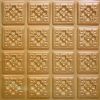 Faux Gold Glue Up Ceiling Tile Design 103