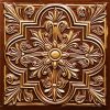 Faux Antique Gold Ceiling Tile Design 302