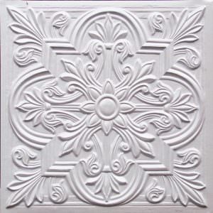 White Pearl Ceiling Tile Design 302