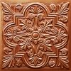 Faux Copper Plastic Ceiling Tile Design 302