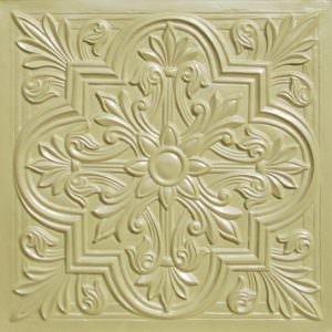 Cream Pearl PVC Ceiling Tile Design 302