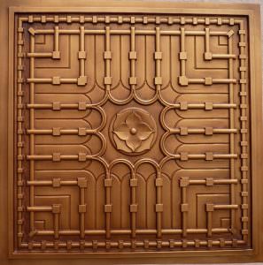 Faux Antique Gold Ceiling Tile Design 301 ab