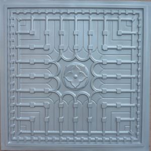 Faux Silver Ceiling tile Design 301