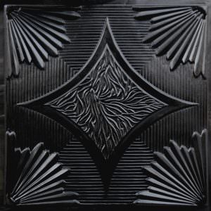 Black Faux Tin Ceiling Tile Design 201