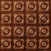 Faux Antique Copper Glue Up Ceiling Tile Design 118
