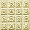 Creme Pearl Gold Glue Up Ceiling Tiles Design 118
