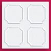 Styrofoam Ceiling Tile glue Over Popcorn Design R 1W