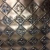Fleur de Lis Faux Antique Copper Backsplash WC 80