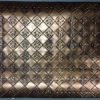 Fleur de Lis Faux Antique Copper Backsplash WC 80