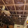 Faux Antique Copper Plastic Ceiling Tile Design 28