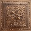 Faux Antique Copper Plastic Ceiling Tile Design 28