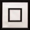 Faux Silver Black Grid Ceiling Tile Design 208