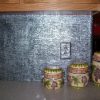 Faux Antique Silver Kitchen Back Splash Design WC 30