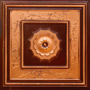Faux Antique Copper Ceiling Tile Design 219