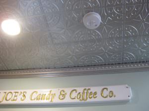 Faux Silver Ceiling Tile Design 110