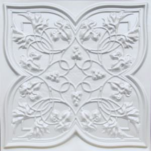 White Pearl Ceiling Tile Design 212