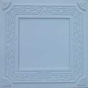 White Matt Drop-in Grid Ceiling Tile Design 304