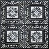 Faux Antique Silver Ceiling Tile Design 203