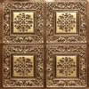 Faux Antique Brass Ceiling tile Design 203