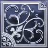 Faux Antique Silver Ceiling Tile Design 204